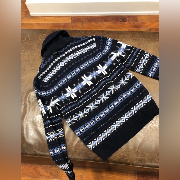 Polo Ralph Lauren 100% wool sweater Holiday Christmas Snow Warm - Picture 5 of 12